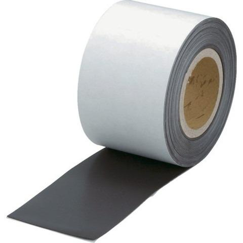TRUSCO トラスコ マグネットロール ノリ付 t1.0mmX巾250mmX10m TMGN125010 代引不可