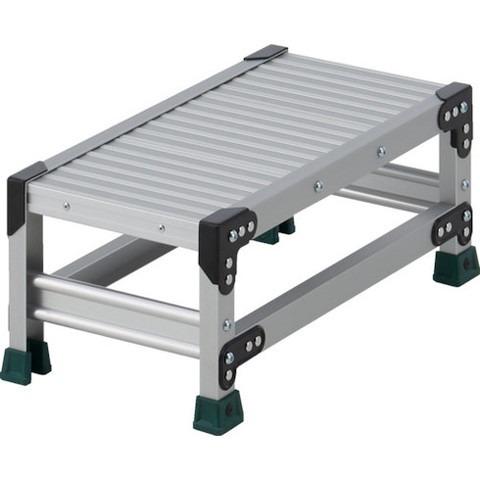 TRUSCO トラスコ 作業用踏台 1段 高サ0.25m 天板300×600 TSF13625 組立品 組立設置不可 代引不可