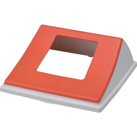 E-CON ダストボックス 808313 90フタ四角穴レッド 80831302WHREE 代引不可