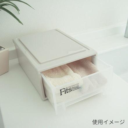 TENMA フィッツケースミニ カプチーノ 257×369×146 天馬 物流 保管用品