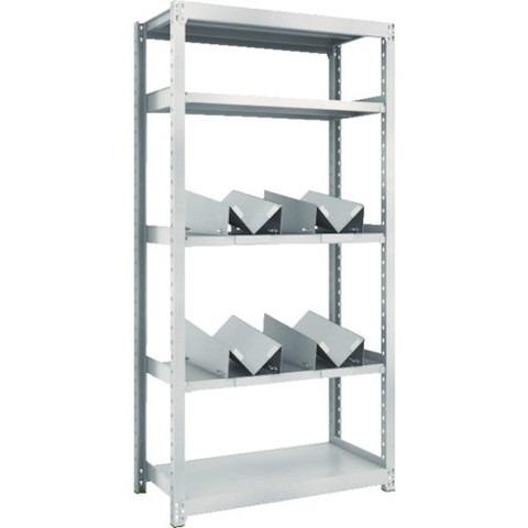 TRUSCO トラスコ M2型軽中量棚 1460X450XH1800 缶受X4付 M26545KU4 代引不可