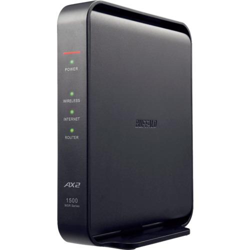 BUFFALO Wi-Fiルーター 無線LAN親機11ax/ac/n/a/g/b 1201+300Mbps