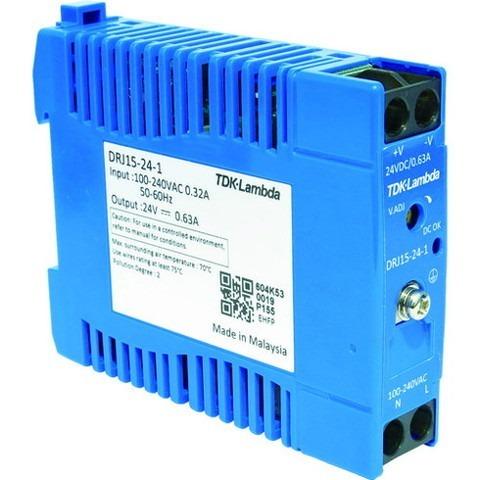 TDKラムダ DINレール取付専用ユニット型電源 DRJ 15W ブロック端子 DRJ15241 代引不可
