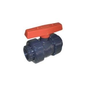 エスロン ボールバルブ ネジ式 本体PVC OリングEPDM 40 BV40NX 代引不可
