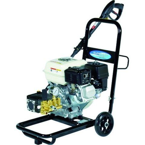 SEC-1309 スーパー工業 エンジン式高圧洗浄機 動力噴霧機 カート型