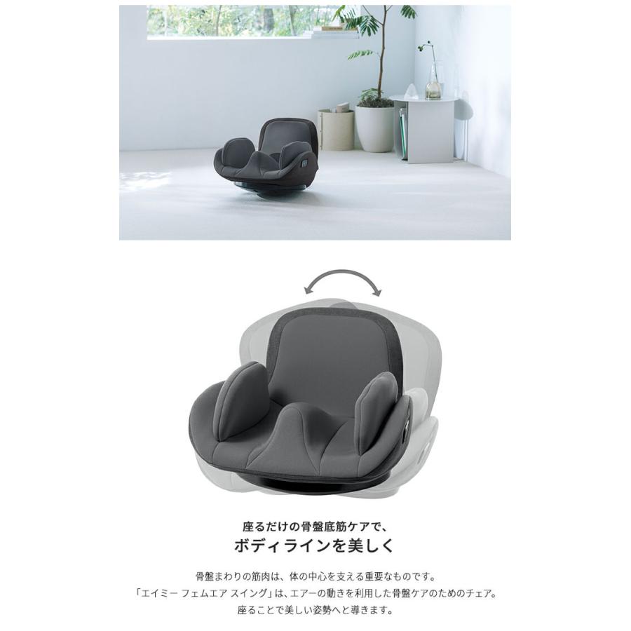 AiMY フェムエア スイング AIM-FN074 骨盤底筋 ケア チェア 骨盤