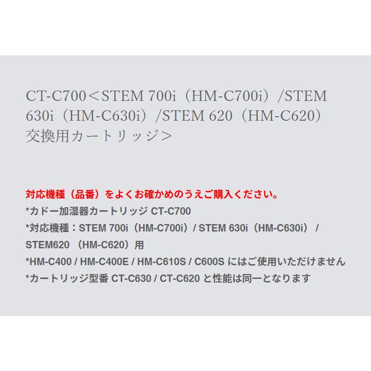 cado カドー フィルターカートリッジ CT-C700 交換用カートリッジ 対応
