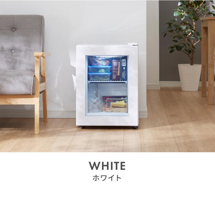 ディスプレイ 冷凍庫 21L ガラストップ 冷蔵庫 冷凍冷蔵庫 セカンド 卓上 コンパクト ショーケース｜rcmdse｜02
