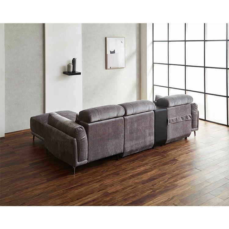 リクライニングソファ 3人掛け 肘掛け付き 幅248cm 電動ソファ USB