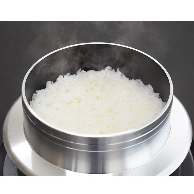 2025年 新発売 ウルシヤマ金属 窯炊き三昧極 2合炊き 釜飯 ご飯窯