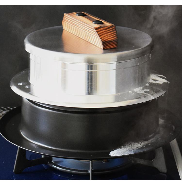 2025年 新発売 ウルシヤマ金属 窯炊き三昧極 2合炊き 釜飯 ご飯窯