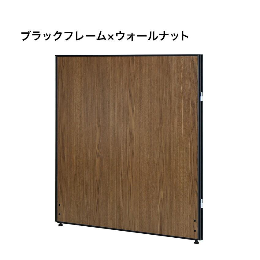 ※法人様限定販売 パーテーション 木目調 幅120cm 高さ120cm メラミンタイプ 間仕切り ローパーテーション 仕切り パネル 衝立 オフィス家具 代引不可_3