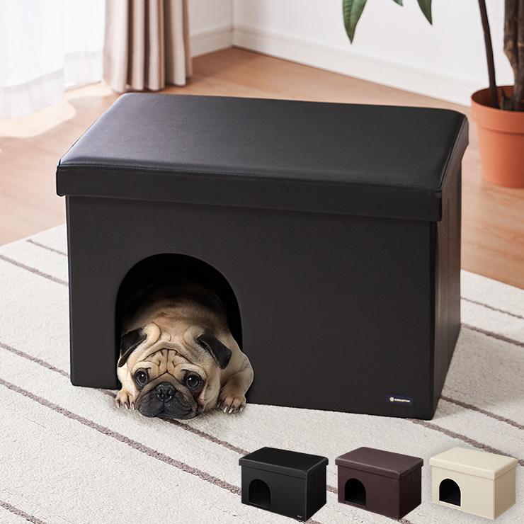 ペットハウス スツール ワイド 長方形 レザー ペット用ハウス 折りたたみ 折り畳み ペット ハウス 犬 イヌ 猫 ネコ 9t Yp19 Ph60 リコメン堂生活館 通販 Yahoo ショッピング