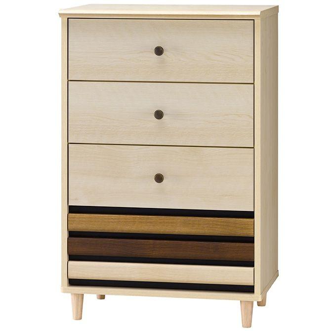 チェスト 4段 オルネ 幅59 タンス 北欧 引き出し たんす 収納 棚