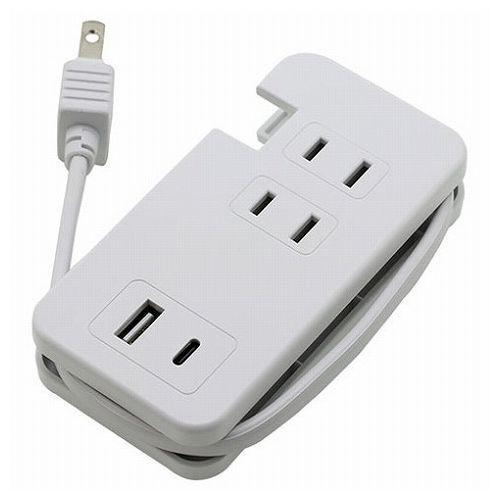 BAUT USB付モバイルタップType-C×A×1/AC×3 BT1U1C3ACWH 代引不可 | ブランド登録なし