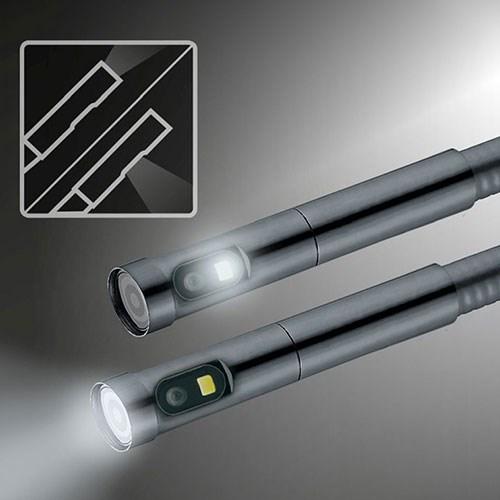 LASERLINER 携帯型工業用内視鏡 ビデオポケットHDM 4.3インチ大画面カラーディスプレイ搭載 手のひらサイズ ブラック 082264A_1