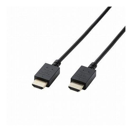 5個セットエレコム HDMIケーブル/Premium/スリム/1.0m/ブラック CAC-HDPS10BKX5 代引不可