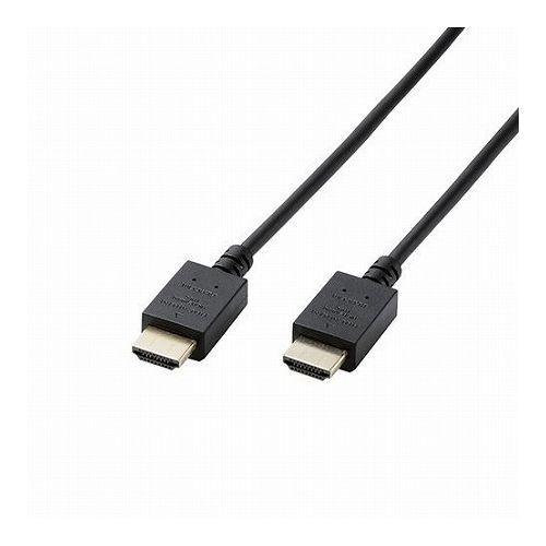 5個セットエレコム HDMIケーブル/Premium/スリム/2.0m/ブラック CAC-HDPS20BKX5 代引不可