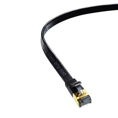 5個セット サンワサプライ カテゴリ8フラットLANケーブル KB-T8FL-07BKX5 代引不可_2
