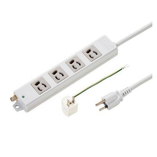 5個セット サンワサプライ 抜け止めタップ 5m TAP-5431MGN2-5X5 代引不可