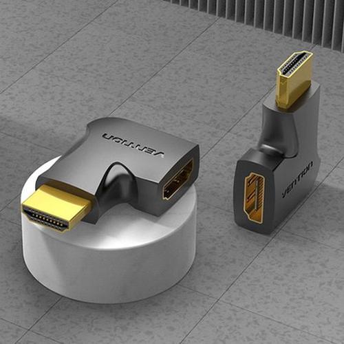 20個セット VENTION 4K対応 HDMI 90°折れ Male to Female アダプター AI-2199X20 代引不可_4