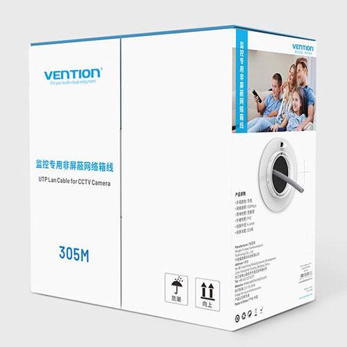 VENTION 業務用 UTP LANケーブル 305M巻き グレー IJ-9910 パソコン周辺機器 代引不可