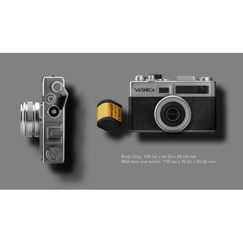 YASHICA ヤシ デジフィルムカメラ フィルム カメラ Y35 with digiFilm6本セット YAS-DFCY35-P01 代引不可｜rcmdse｜02