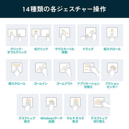 サンワサプライ 有線タッチパッド 6インチ スムーズな操作 MA-PY521GM 代引不可_4