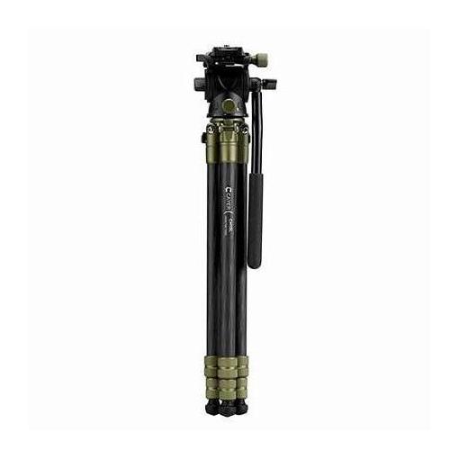 CAYER カイヤー コンパクトカーボン三脚 CH10LS1 3段 脚径16mm グリーン VCAYER-CH10LS1GN 代引不可_1