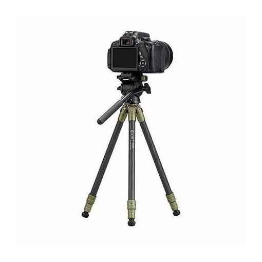 CAYER カイヤー コンパクトカーボン三脚 CH10LS1 3段 脚径16mm グリーン VCAYER-CH10LS1GN 代引不可_2