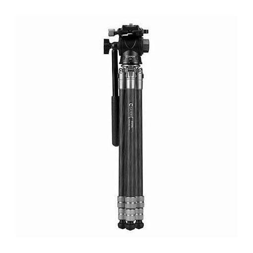 CAYER カイヤー コンパクトカーボン三脚 CH10LS1 3段 脚径16mm グレー VCAYER-CH10LS1GR 代引不可_1