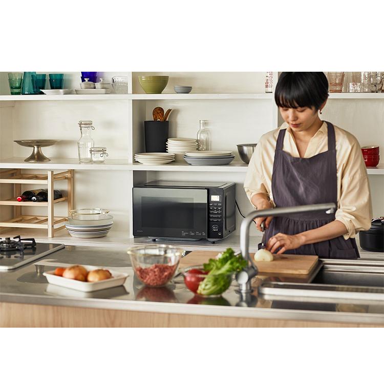 siroca シロカ 電子レンジ SX-18D132 フラットテーブル 湿度センサー