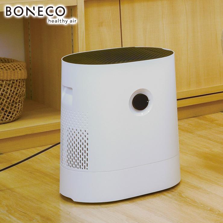 BONECO ボネコ 気化式加湿器 6L W220 White 上部給水 抗菌 大容量 アロマ おしゃれ デザイン 洗えるフィルター｜rcmdse