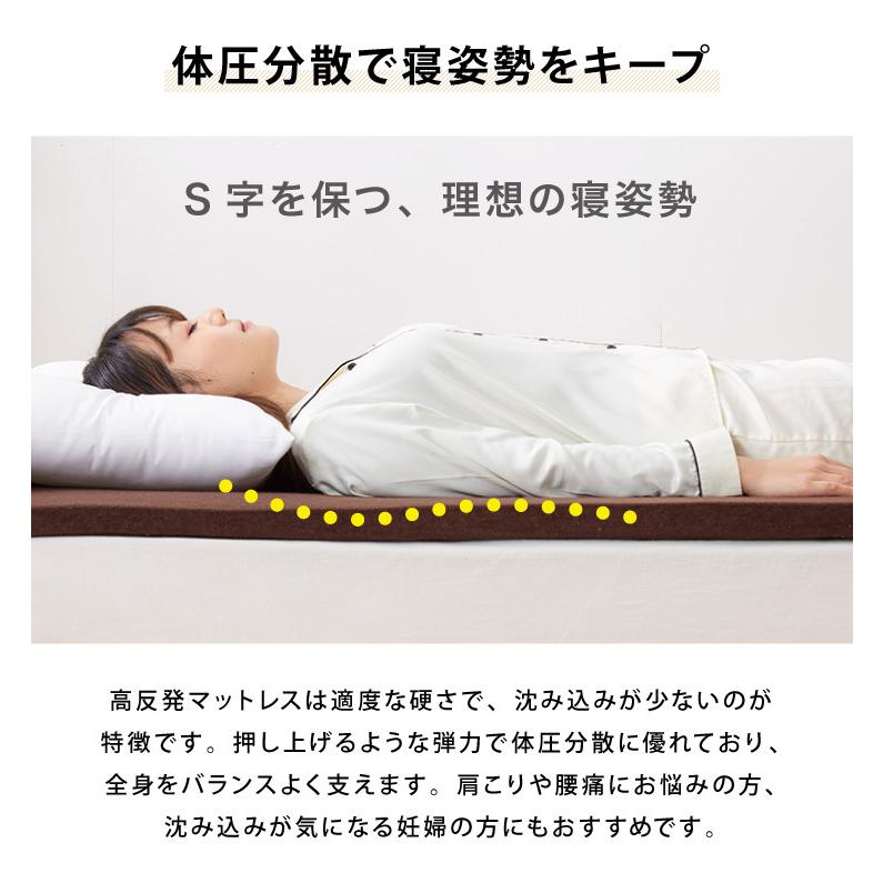マットレストッパー 高反発 マットレス トッパー シングル 厚さ3cm フラットタイプ フラット カバー付き ヨガマット ごろ寝マット 190n 洗える ストレッチ Toppa 3 リコメン堂生活館 通販 Yahoo ショッピング