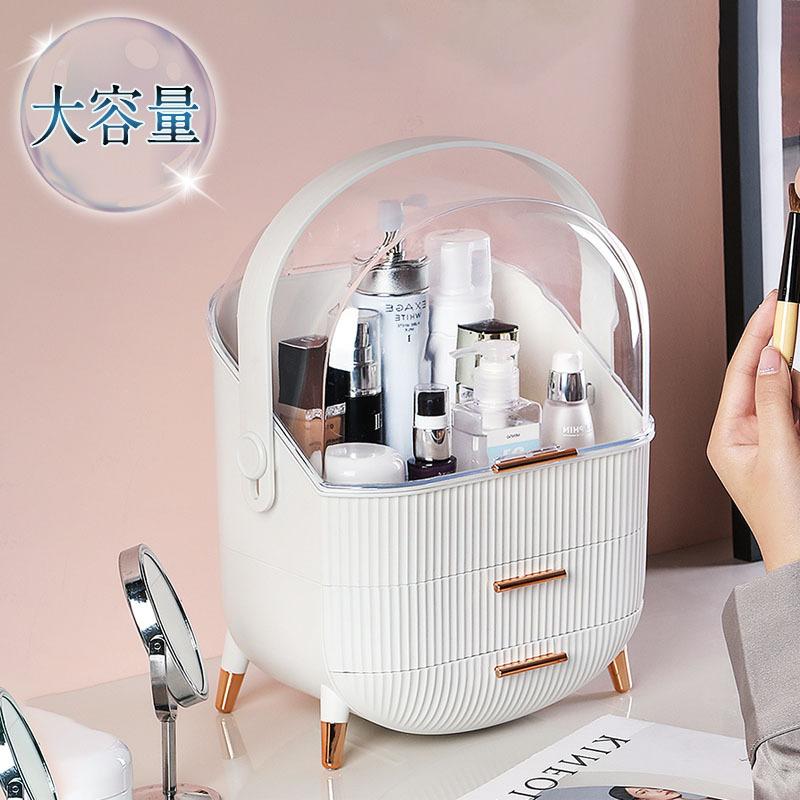 メイクボックス 大容量 コスメボックス 3段 おしゃれ 化粧品収納ボックス メイクケース 持ち運び 引き出し 蓋付き スキンケア用品 ジュエリーケース 韓国 B8 Makebox 01 リコメン堂生活館 通販 Yahoo ショッピング