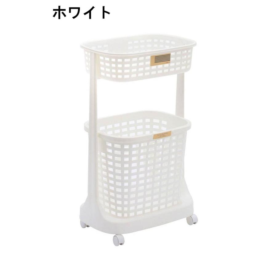 サンカ Eスタイル ランドリーバスケット 2段 ランドリーワゴン 洗濯かご ランドリー収納 洗濯物入れ 代引不可 Bw 2lb Estyle リコメン堂生活館 通販 Yahoo ショッピング
