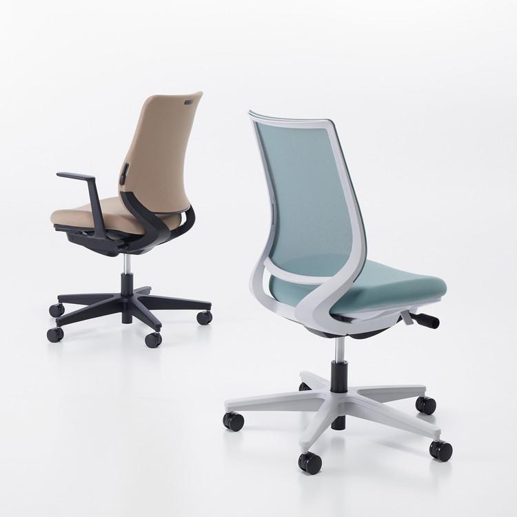 原価 メーカー直送 コクヨ オフィスチェア 椅子 イス チェア ミトラ2 L型肘 ホワイトグレー ライトオリーブ 代引不可
