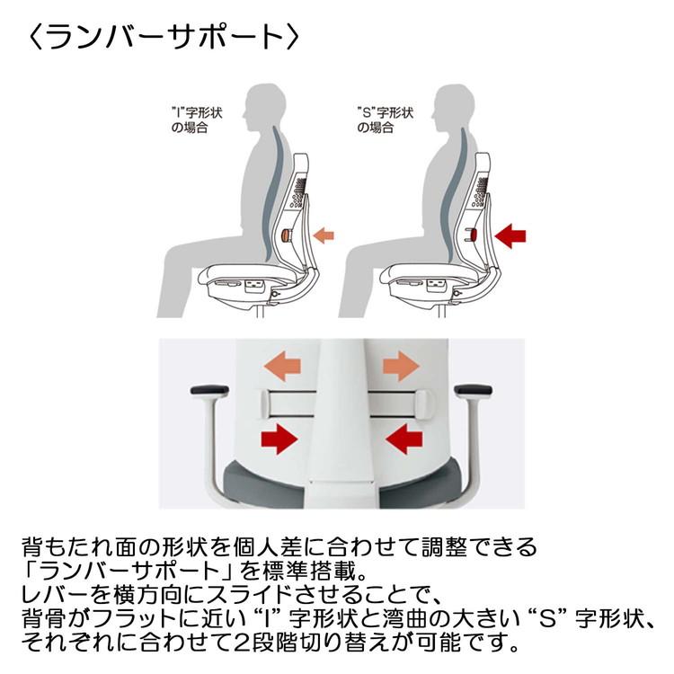 オフィスチェア ウィザード4 アディショナルバック 可動肘 ブラック脚 本体ブラック C06-B432CU-BKG4A81 フローリング用 カーマイン 代引不可 【ライン】