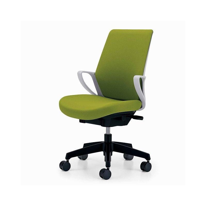 コクヨ オフィスチェア ピコラ CR-G532E1GRQ4-W ハイバック ホワイトシェル カーペット用 配送・組立・設置込 代引不可