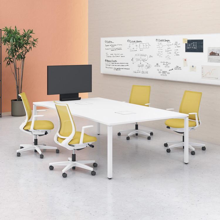 メーカー直送 コクヨ オフィスチェア 椅子 イス チェア ミトラ2 肘無 ホワイトグレー ディープグリーン 代引不可