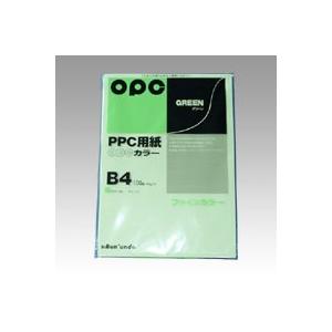 文運堂 ファインカラーPPC B4 グリーン 1 袋 カラー346 文房具 オフィス 用品｜rcmdse