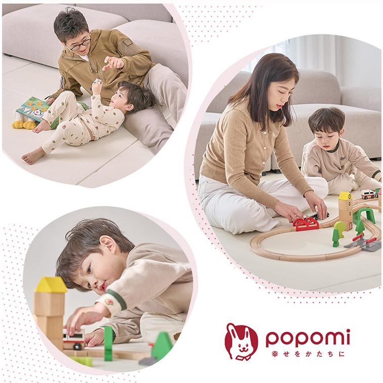 popomi ポポミ メッシュベビーサークル 120×160cm ベビーサークル