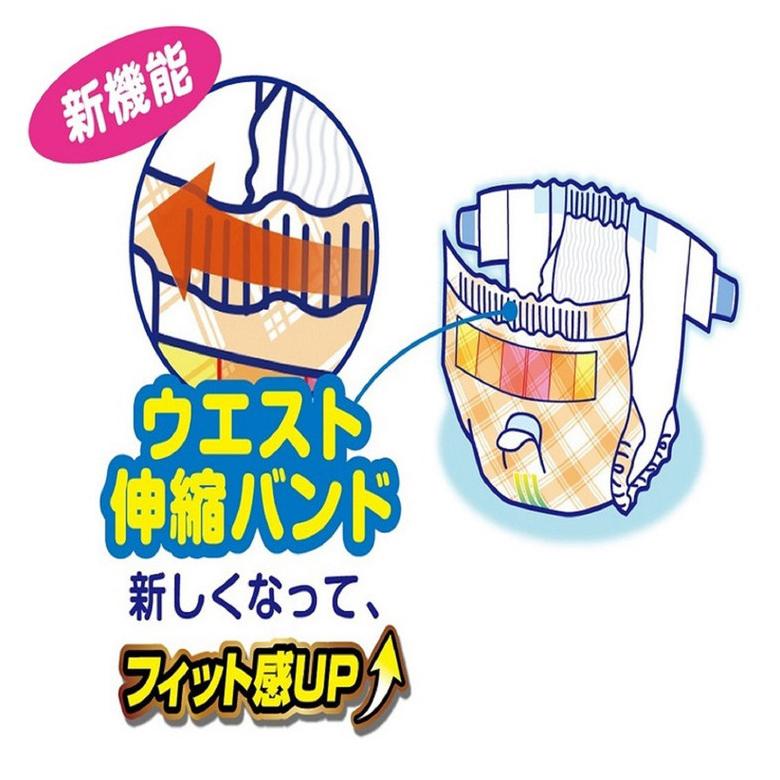 6個セット マナーおむつのび~るテープ付 ジャンボパック Mサイズ 51枚 第一衛材 PMO-726 まとめ売り セット売り_2