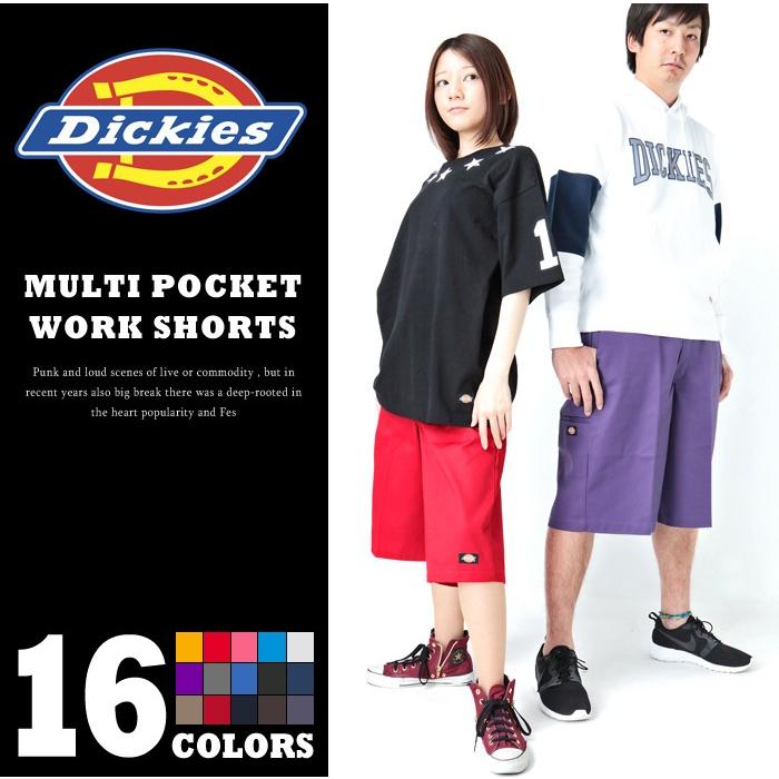 Dickies ディッキーズ 42283 セルフォンポケットワークショーツ ショーツ　半ズボン　ワークパンツ　ダンス｜rcmdse