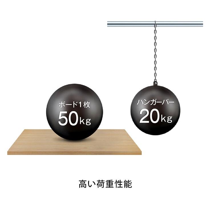 耐荷重50kg！ ラック 5段 幅51 スチールラック シェルフ 棚 スチールシェルフ ウッド リバーシブル メタル\u0026ウッド リモートワーク 在宅 代引不可_5