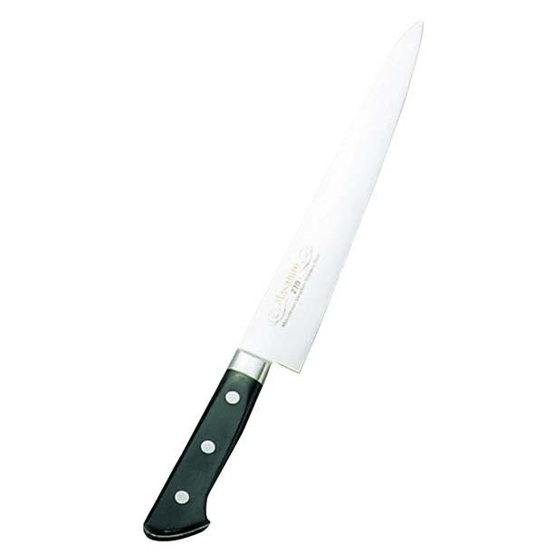 正広作 ツバ付 モリブデン鋼 筋引 27cm 代引不可