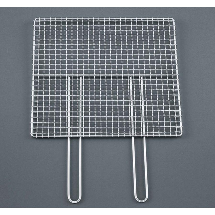 EBM 18-8 ダブルハンドル 焼アミ 55cm 代引不可