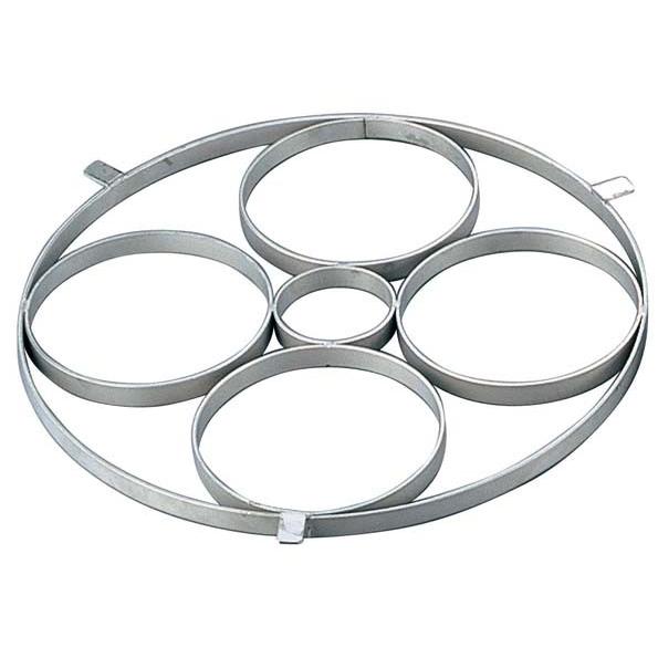 EBM 18-8 ゆで麺鍋用リング Aタイプ φ145×4穴 代引不可