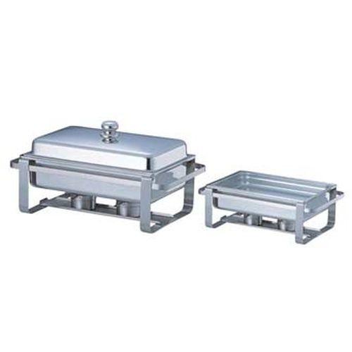 KINGO ステン角チェーフィングデッシュ 2102-1 1/1手あい NTEF901 その他キッチンツール-キッチン、日用品、文具