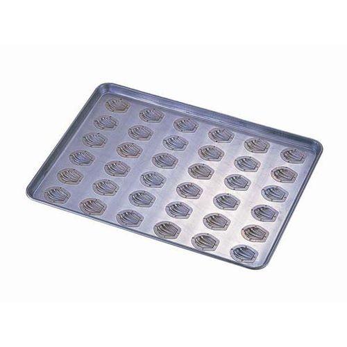 千代田金属 シリコン加工 貝型マドレーヌ型天板 小 (36ヶ取) WTV6801